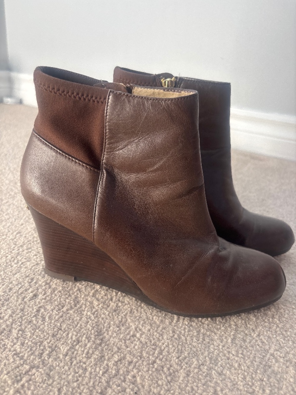 Brown Michael Kors boots